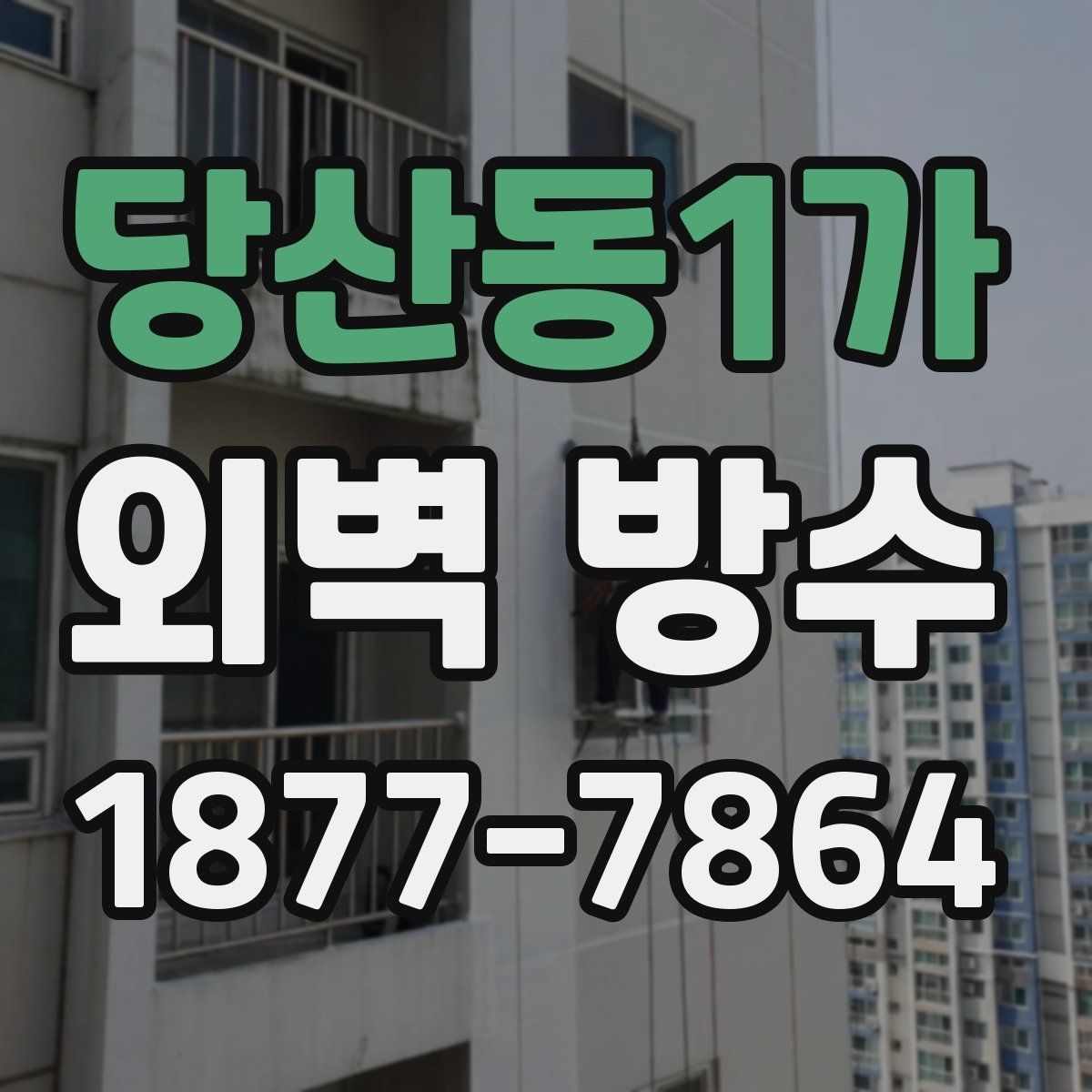 당산동1가 외벽 방수