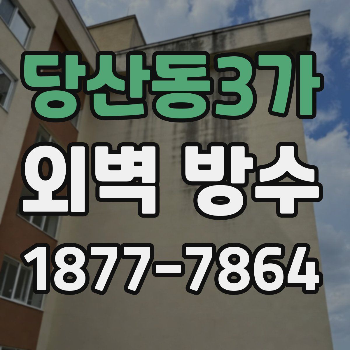 당산동3가 외벽 방수