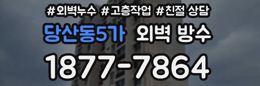 당산동5가 외벽 방수