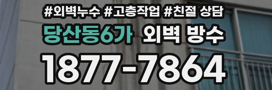 당산동6가 외벽 방수