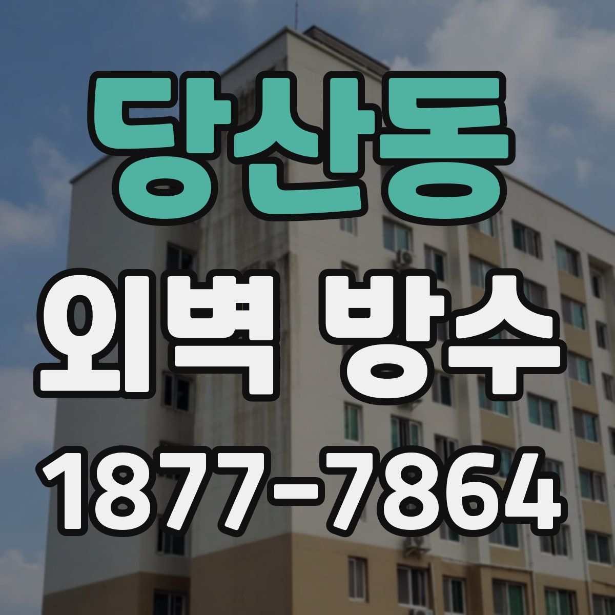 당산동 외벽 방수
