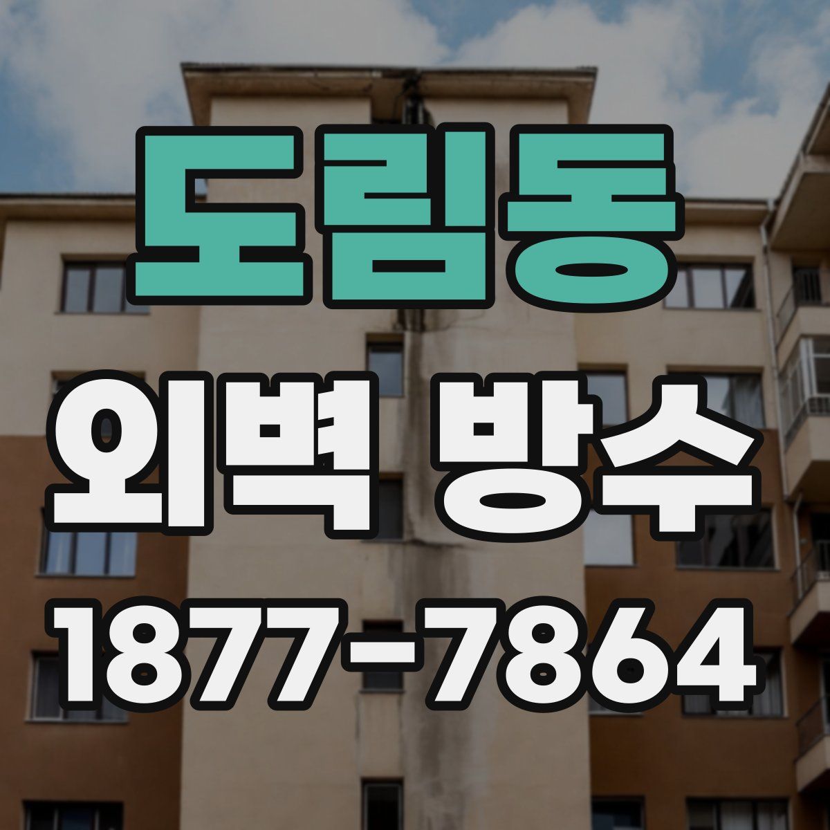 도림동 외벽 방수