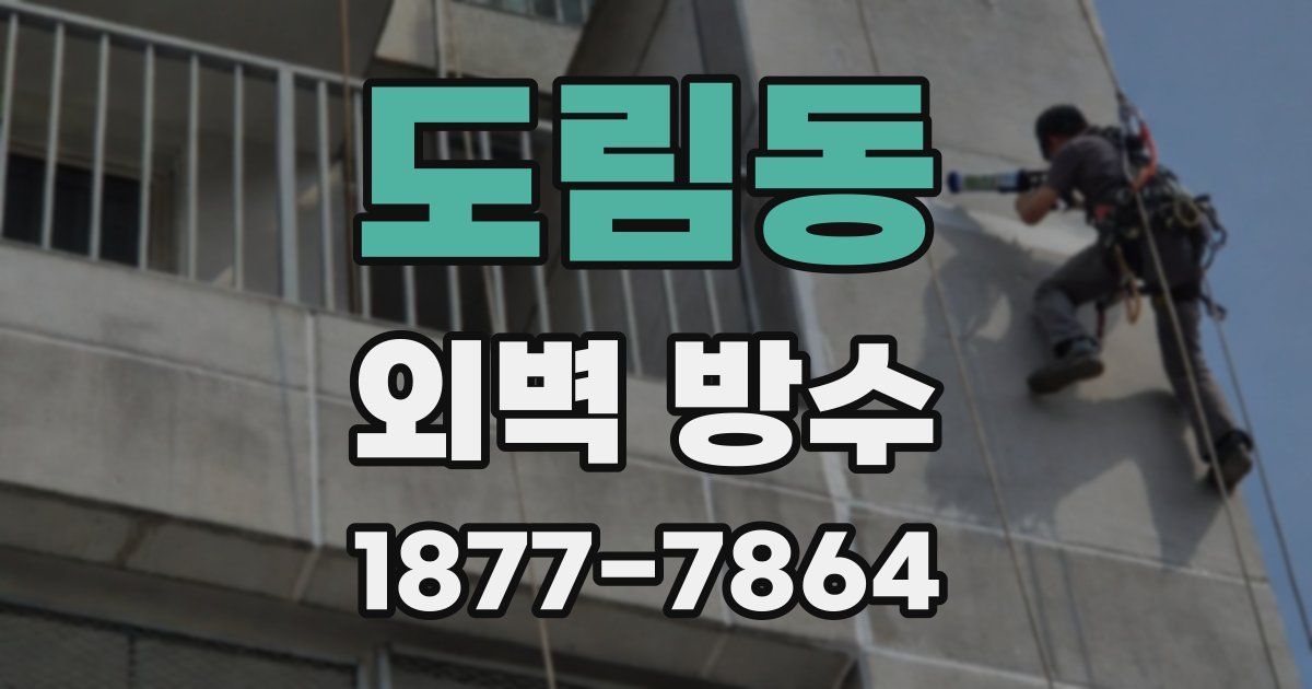 도림동 외벽 방수