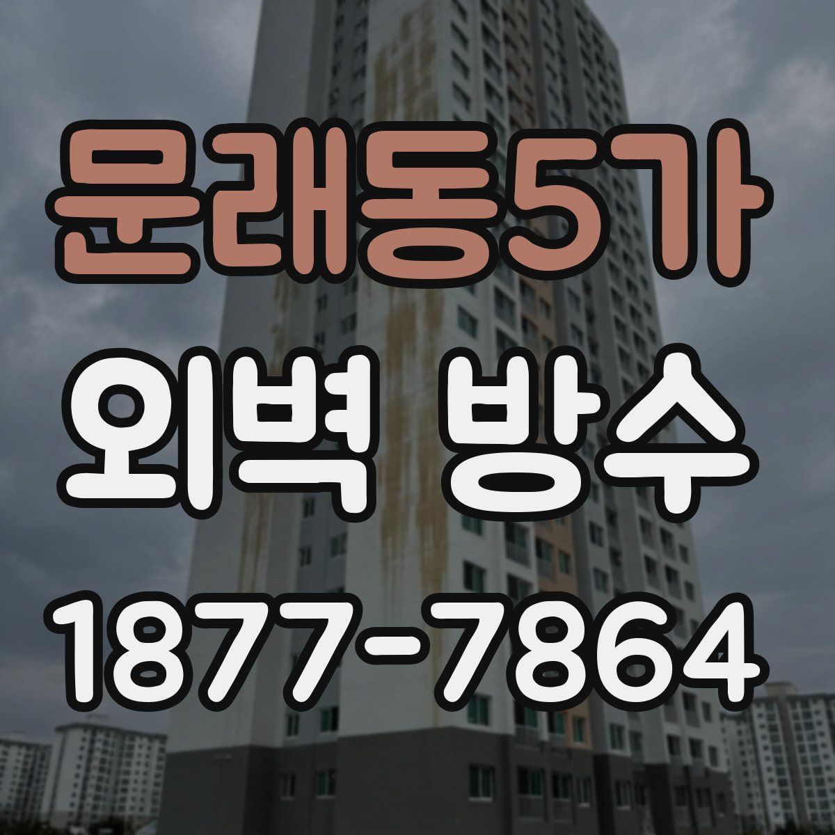문래동5가 외벽 방수
