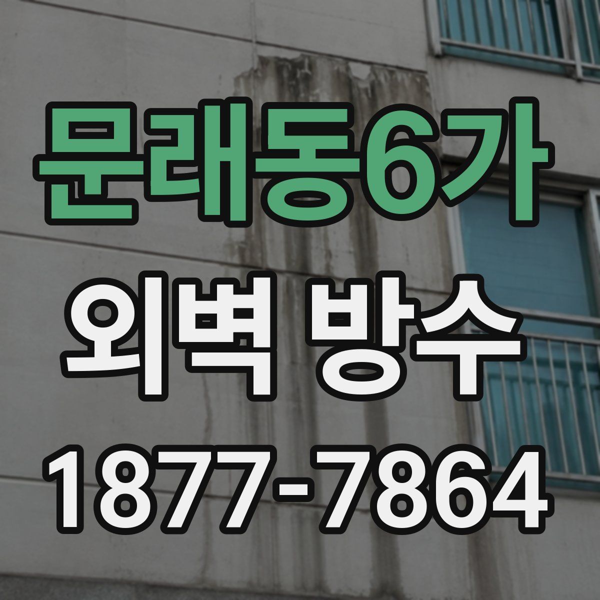 문래동6가 외벽 방수