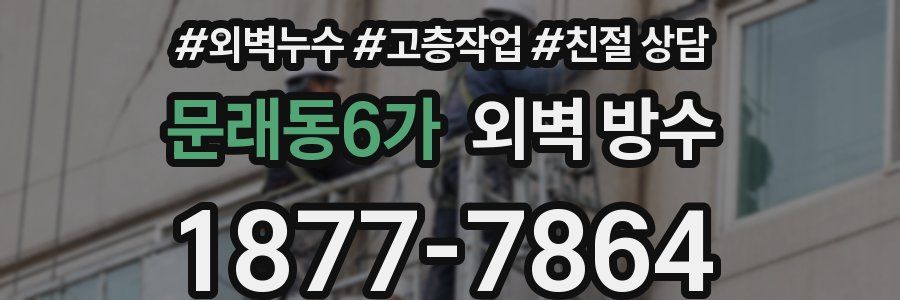 문래동6가 외벽 방수