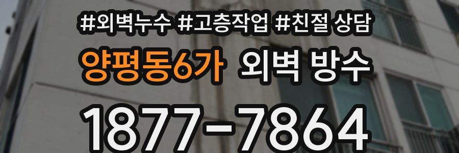 양평동6가 외벽 방수