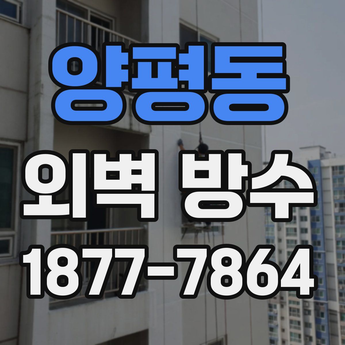 양평동 외벽 방수