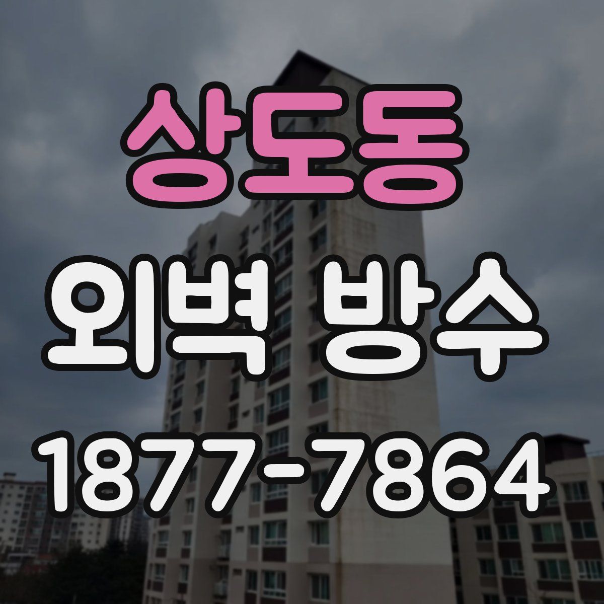 상도동 외벽 방수