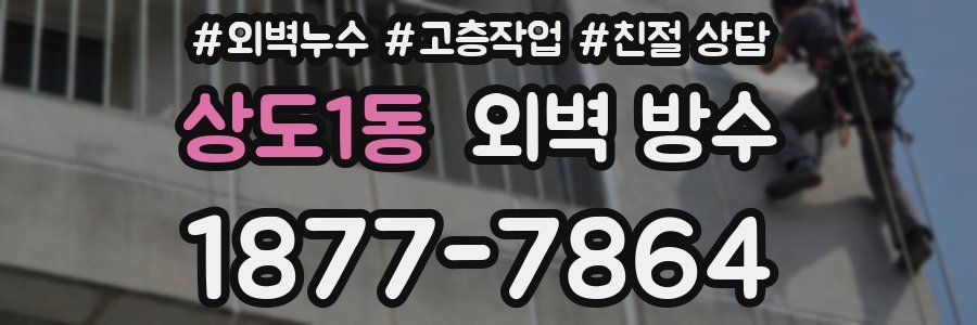 상도1동 외벽 방수
