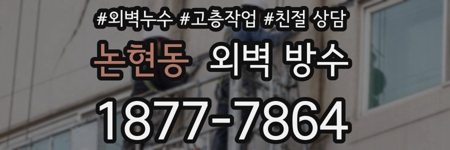 논현동 외벽 방수