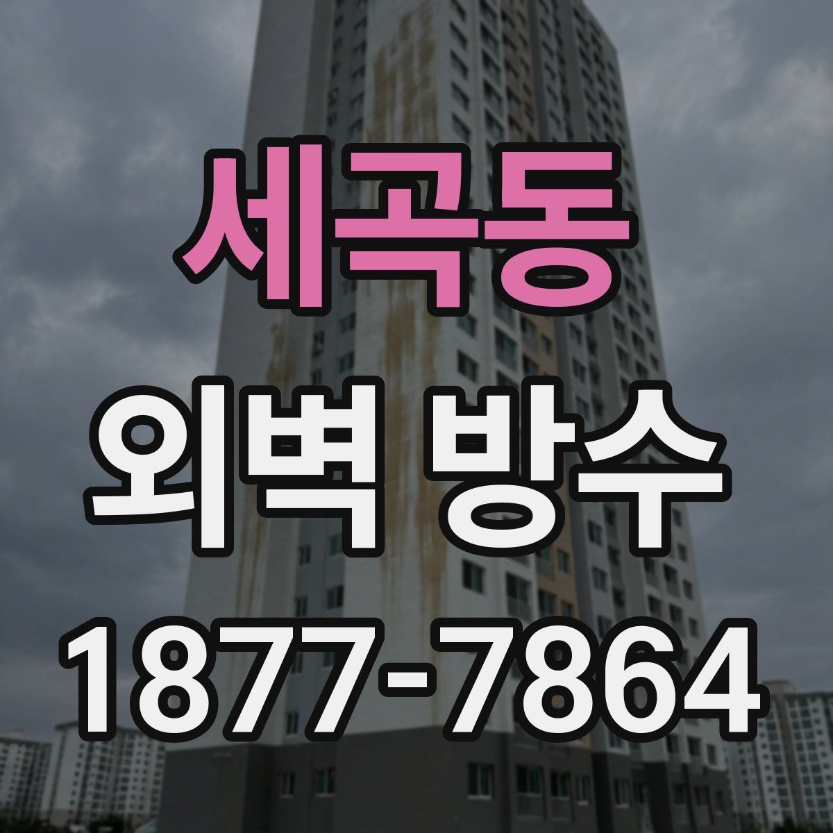 세곡동 외벽 방수