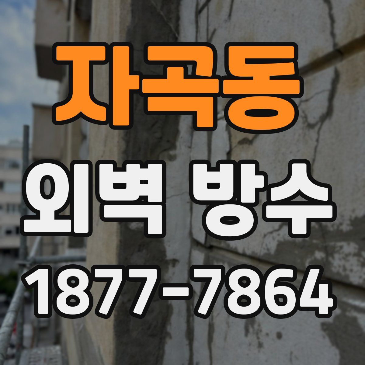 자곡동 외벽 방수
