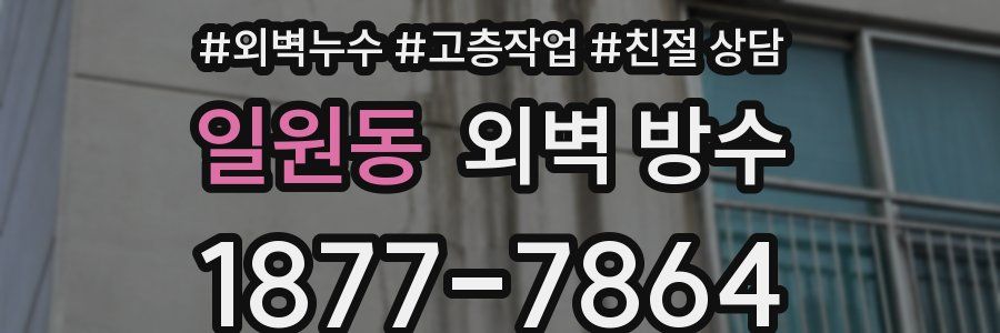 일원동 외벽 방수