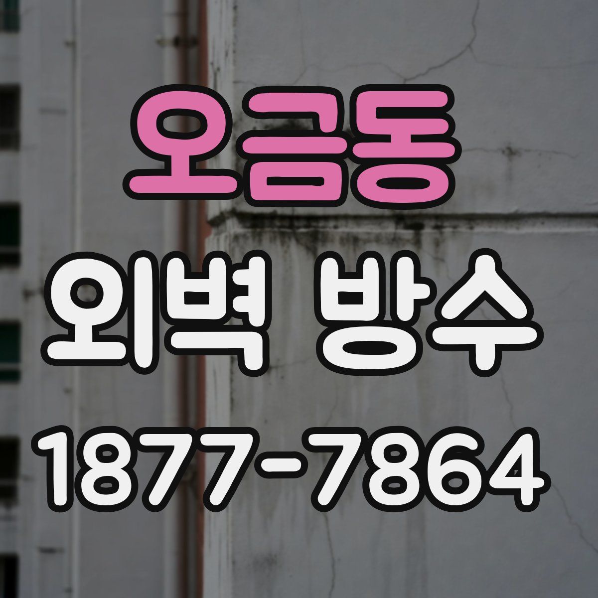 오금동 외벽 방수
