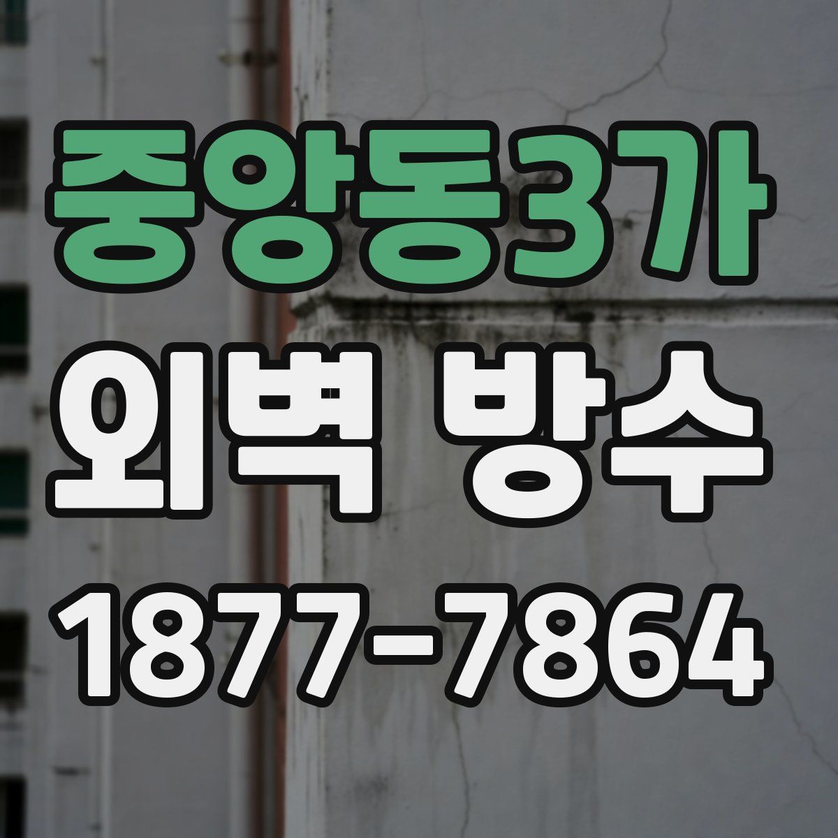 중앙동3가 외벽 방수