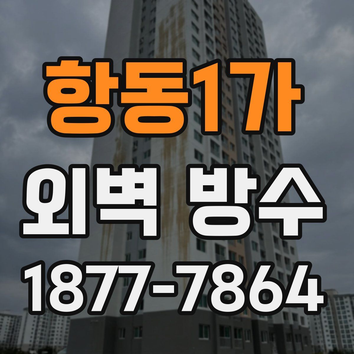항동1가 외벽 방수