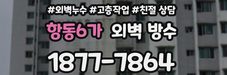 항동6가 외벽 방수