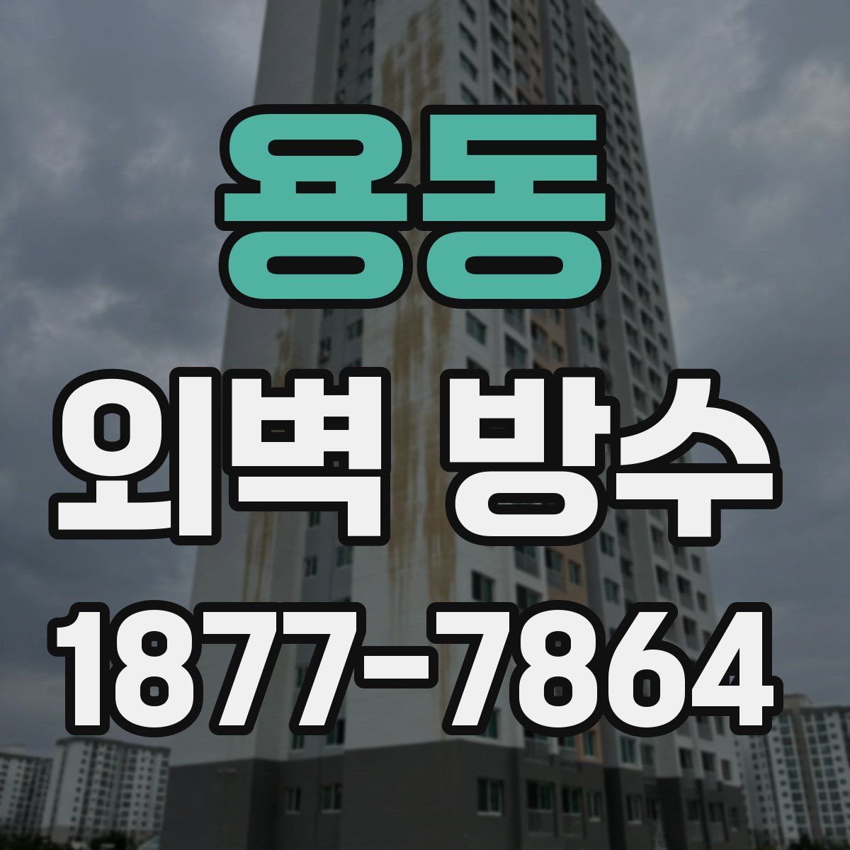 용동 외벽 방수