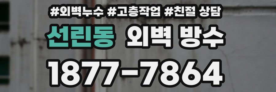 선린동 외벽 방수