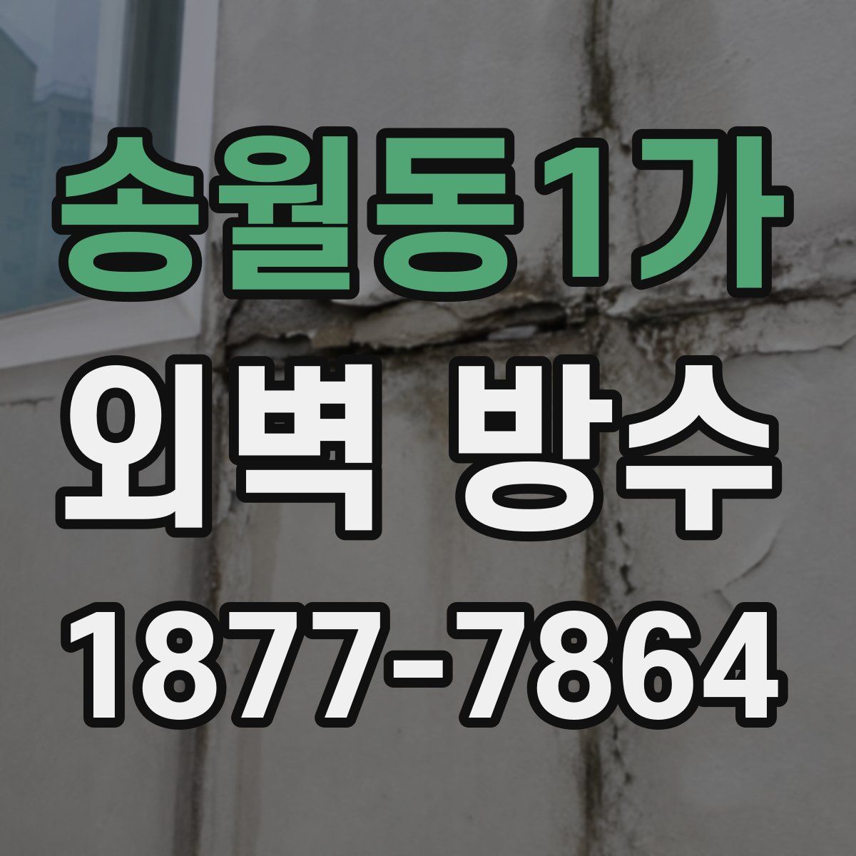 송월동1가 외벽 방수