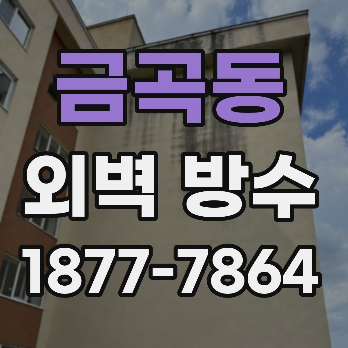 금곡동 외벽 방수