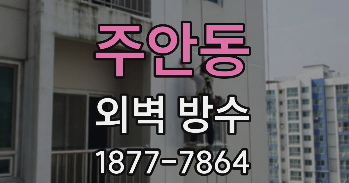 주안동 외벽 방수