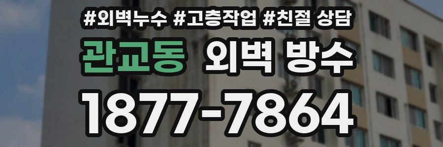 관교동 외벽 방수