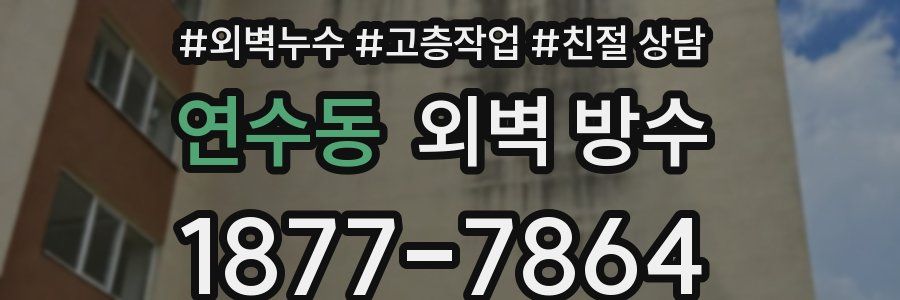 연수동 외벽 방수