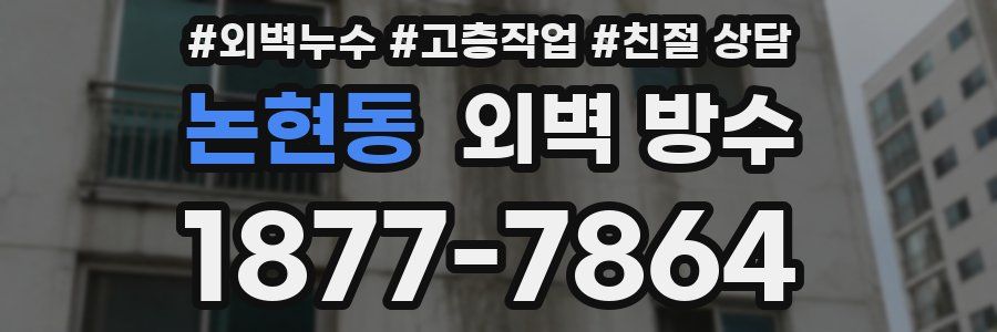 논현동 외벽 방수
