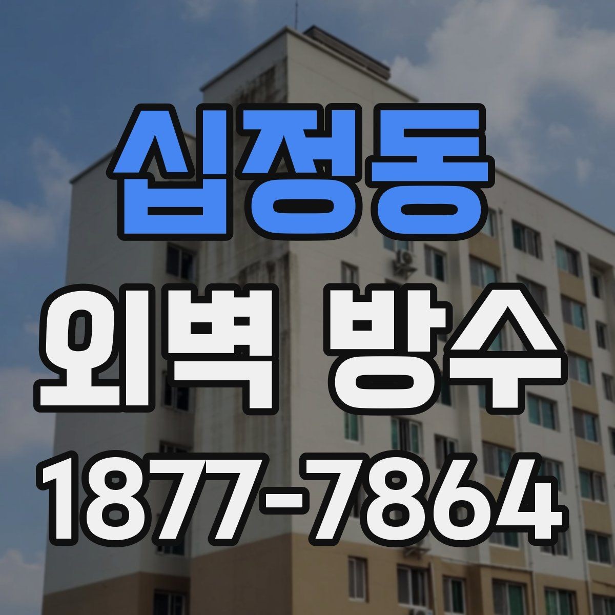 십정동 외벽 방수 공사에서 흔한 실수와 예방법