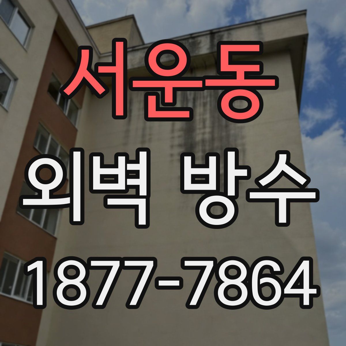 서운동 외벽 방수