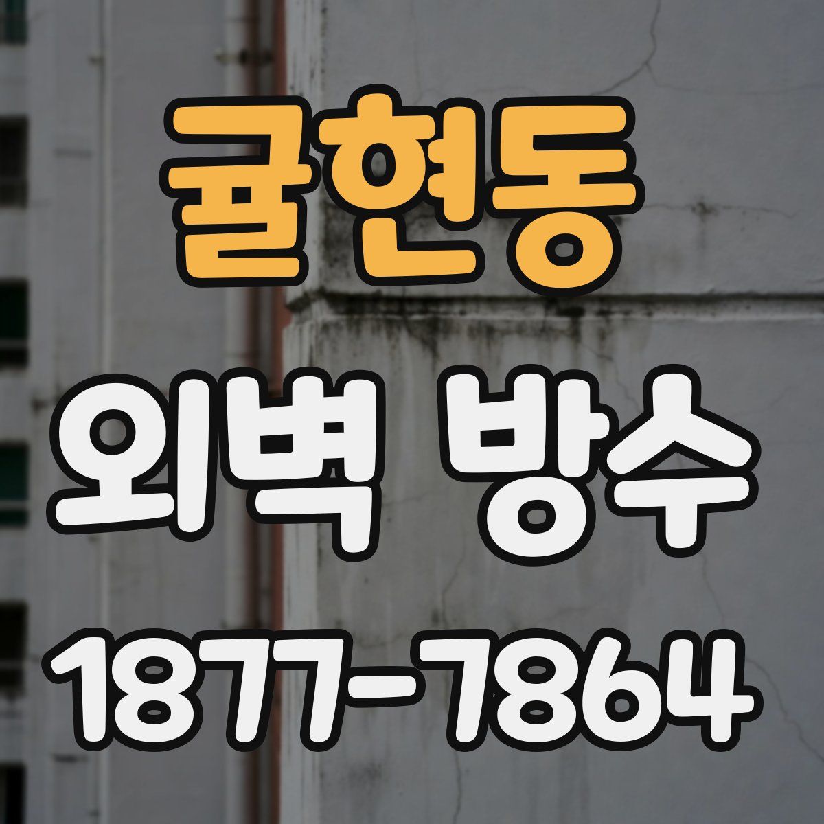 귤현동 외벽 방수