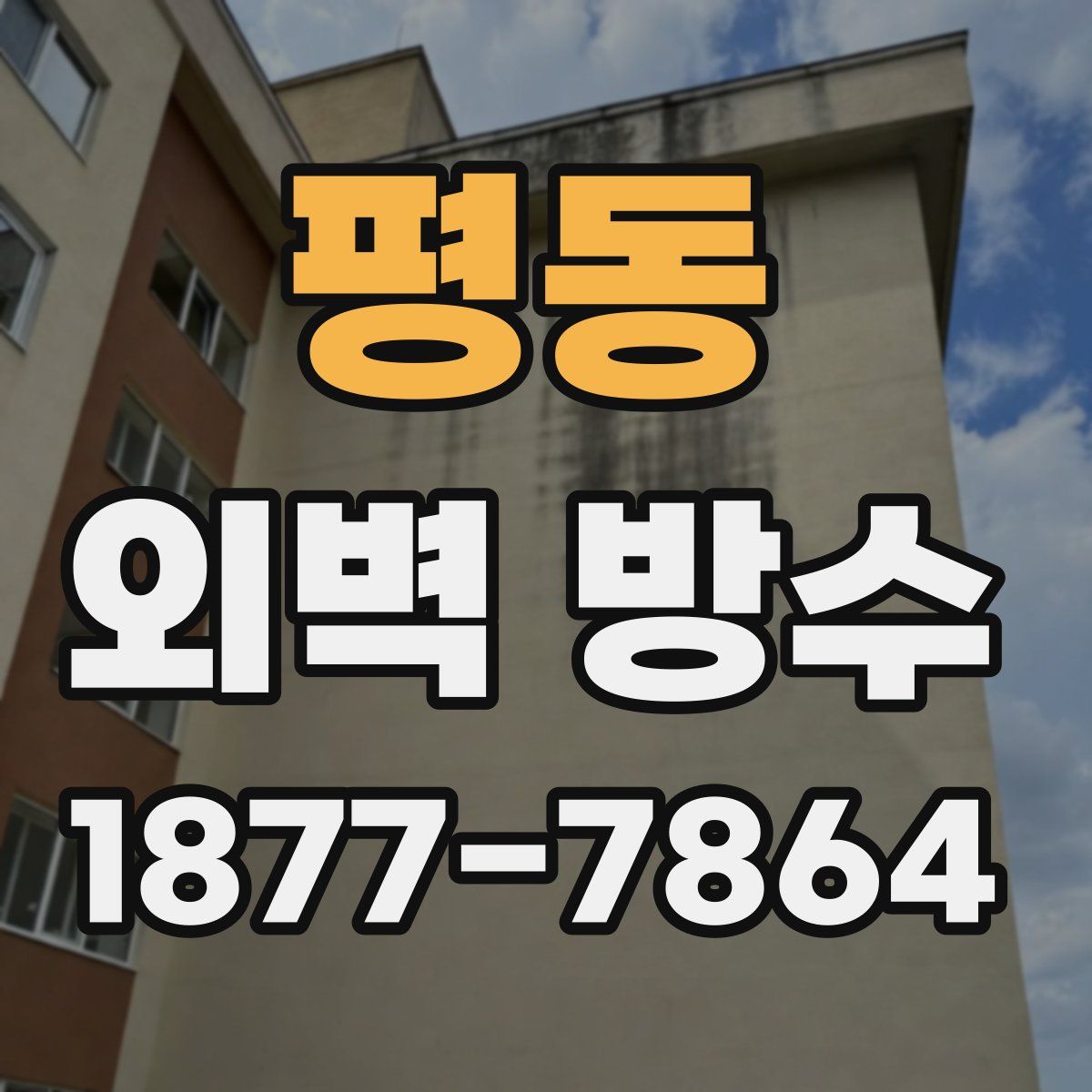 평동 외벽 방수