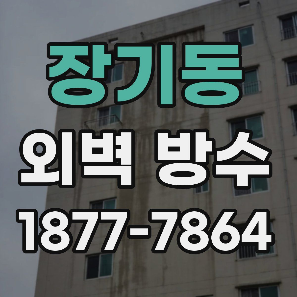 장기동 외벽 방수