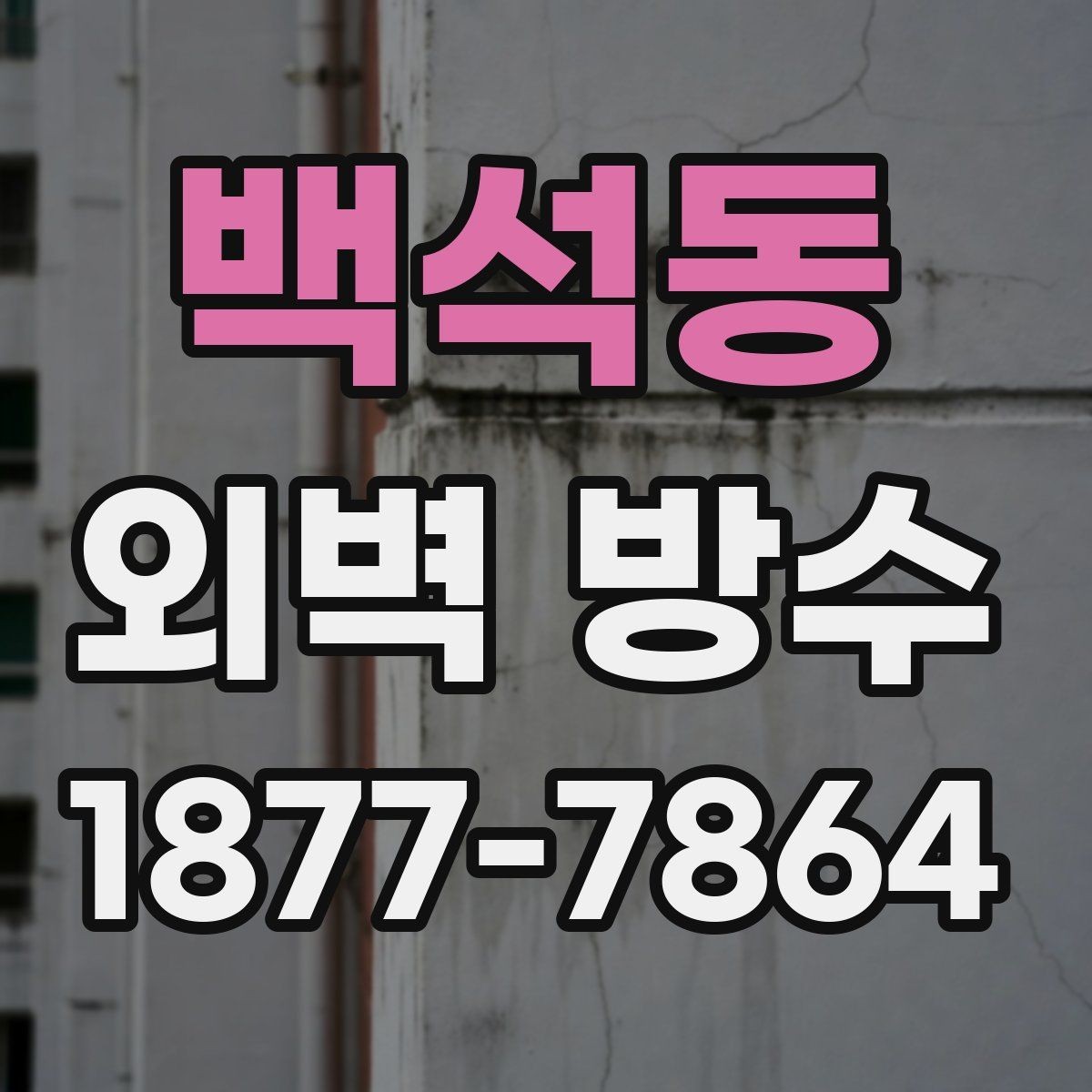 백석동 외벽 방수 선택 시 비용보다 중요한 요소