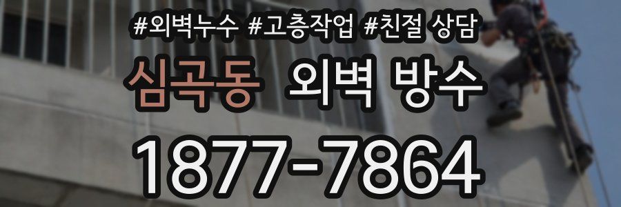 심곡동 외벽 방수