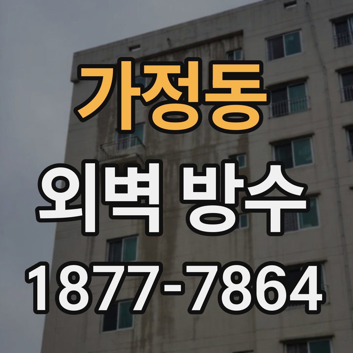 가정동 외벽 방수