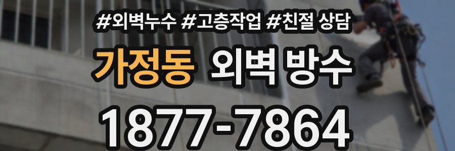 가정동 외벽 방수