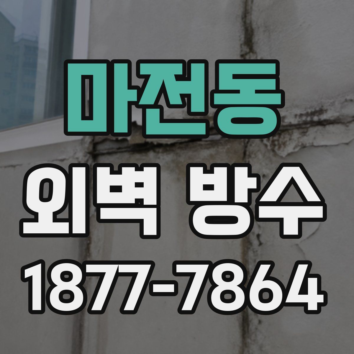 마전동 외벽 방수