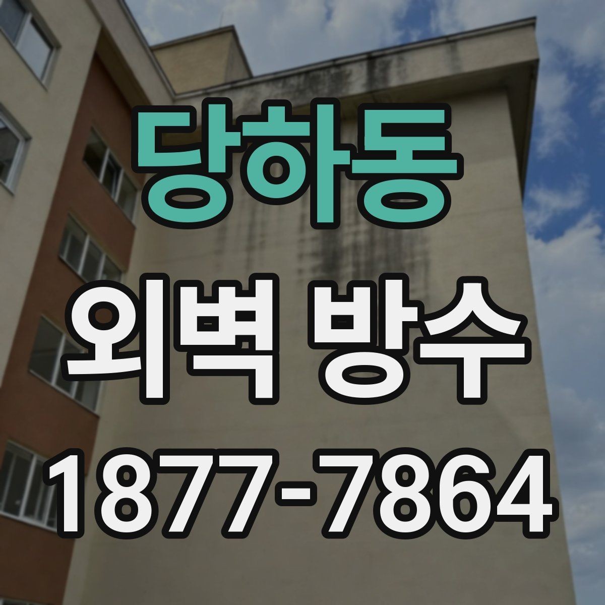 당하동 외벽 방수 시공 경험이 중요한 이유