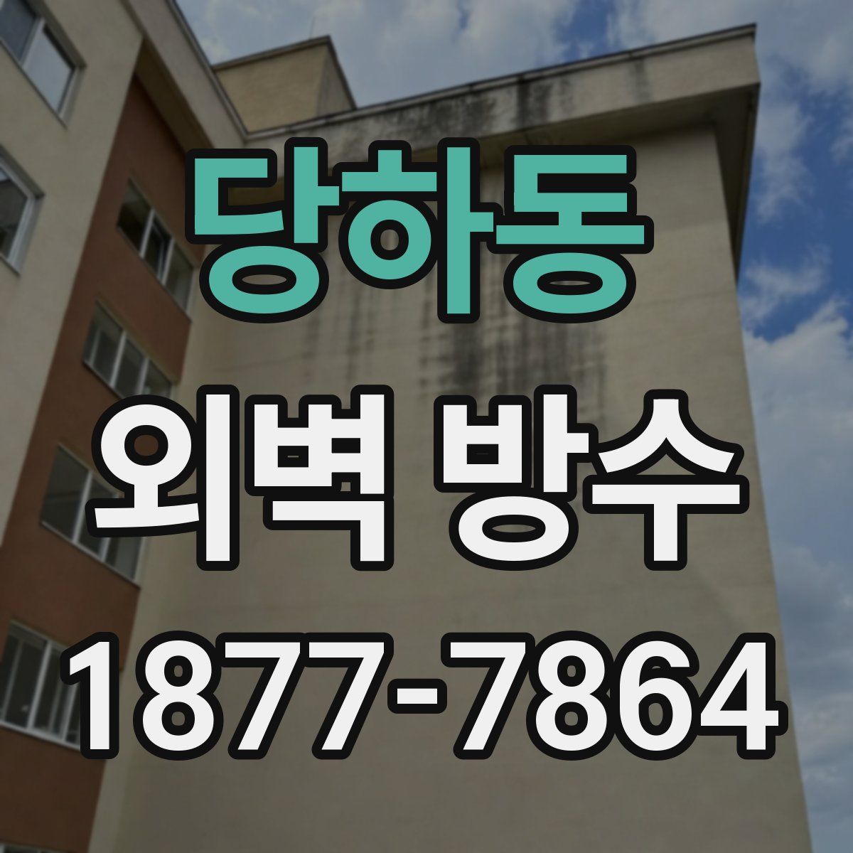 당하동 외벽 방수