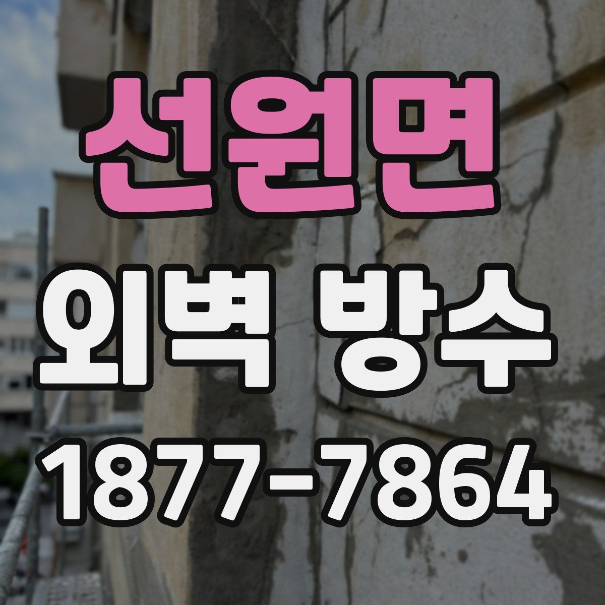 선원면 외벽 방수