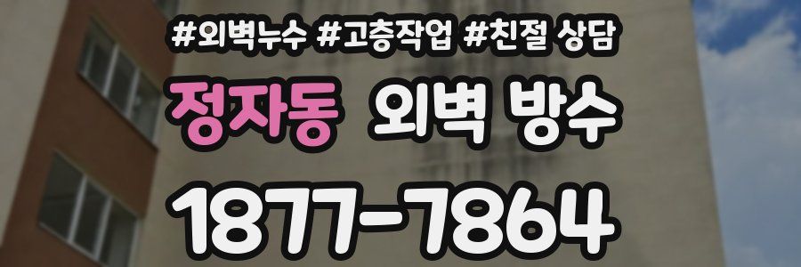 정자동 외벽 방수