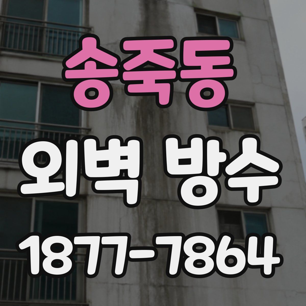 송죽동 외벽 방수