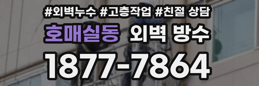 호매실동 외벽 방수
