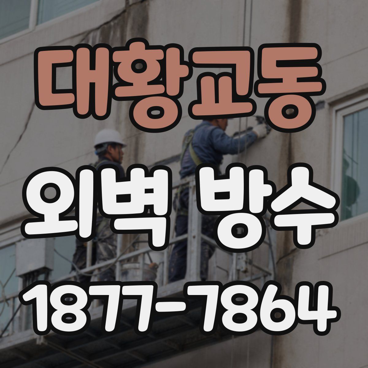 대황교동 외벽 방수