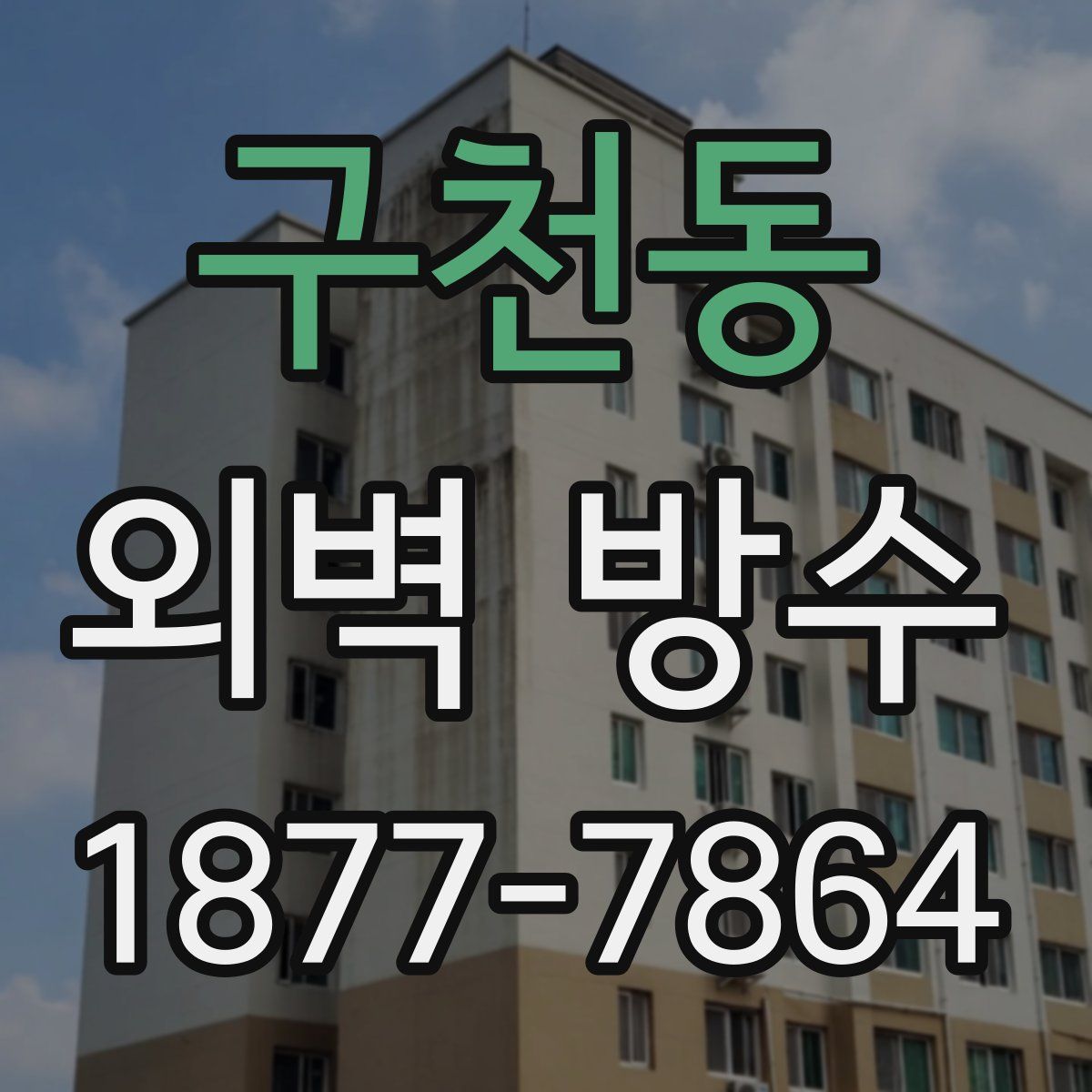 구천동 외벽 방수