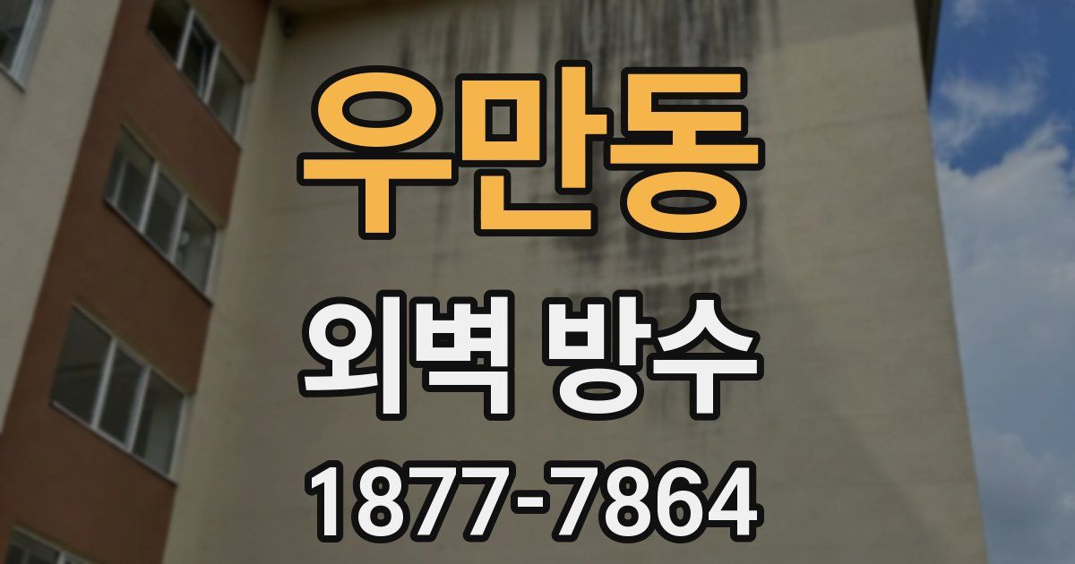 우만동 외벽 방수
