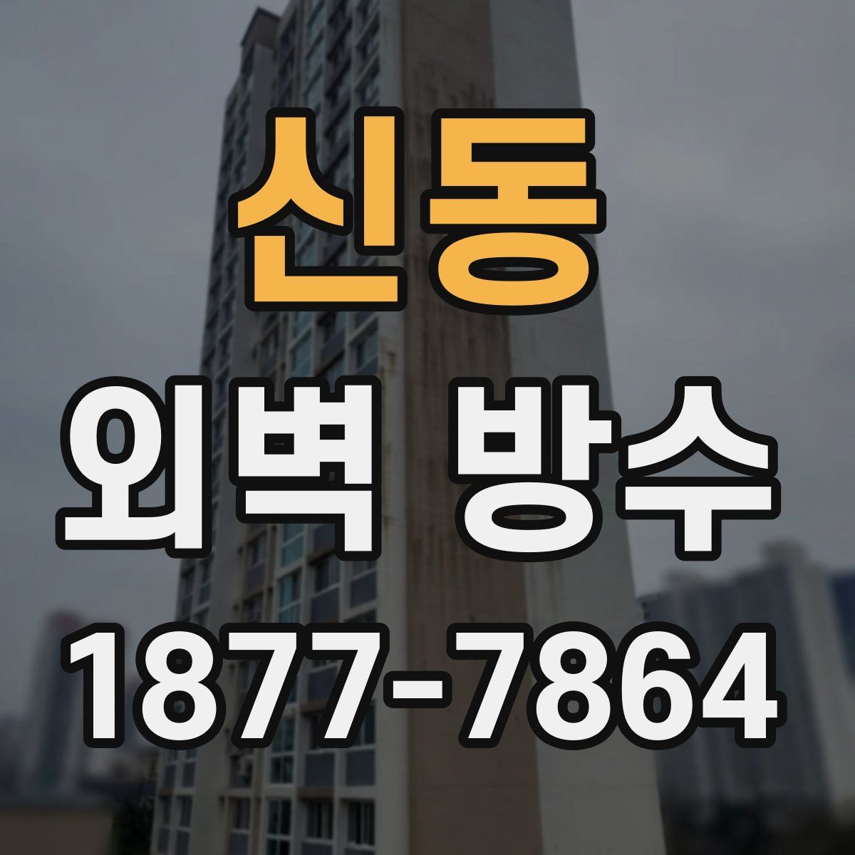신동 외벽 방수
